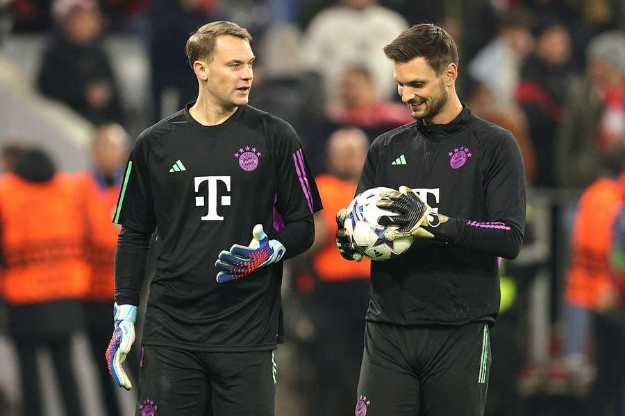 Manuel Neuer (l.) und Sven Ulreich (r.).