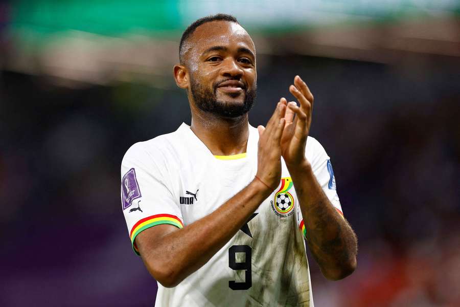 Jordan Ayew during the 2022 World Cup in Qatar