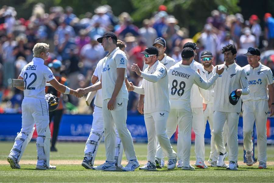 England defeated New Zealand in the first Test