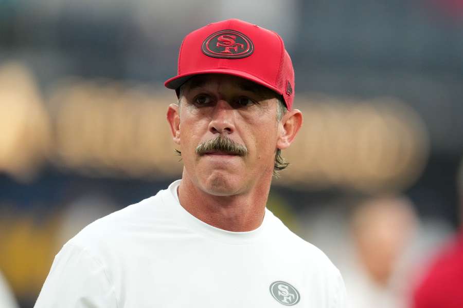 49ers head coach Kyle Shanahan 49ers head coach Kyle Shanahan