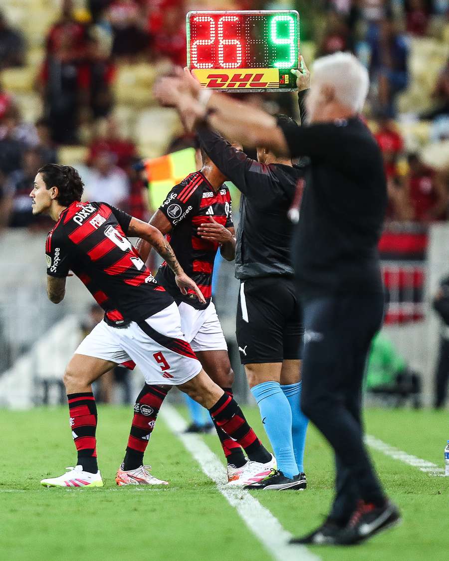 Pedro ficou mais de sete meses fora de combate