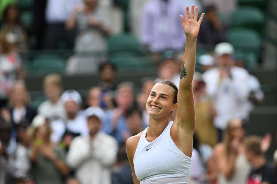 Sabalenka is looking to go all the way to the final