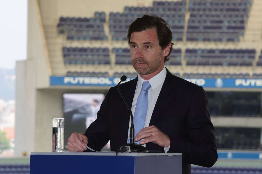 André Villas-Boas falou aos jornalistas