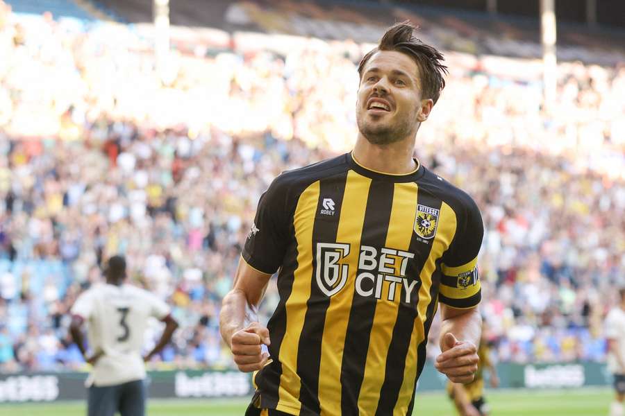 Marco van Ginkel is de clubtopscorer van Vitesse met drie treffers