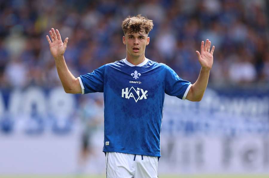 Herber Rückschlag für Noah Weißhaupt und Darmstadt 98 Herber Rückschlag für Noah Weißhaupt und Darmstadt 98