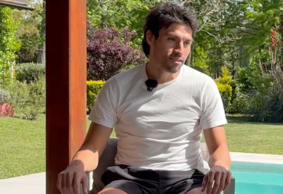 Un momento de la entrevista a Nico Gaitán