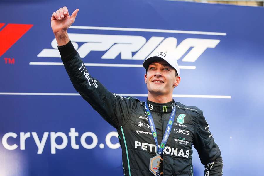 Russell notches up first F1 win as Mercedes boss Brazilian GP sprint