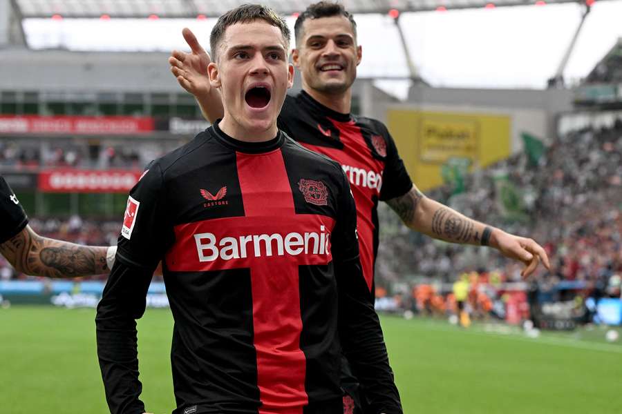 Florian Wirtz scored a hat-trick in Leverkusen's title-winning game on Sunday