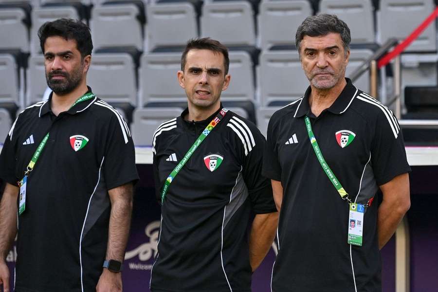 Hélio Sousa, selecionador do Kuwait Hélio Sousa, selecionador do Kuwait