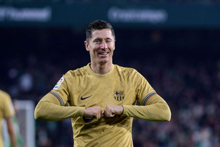 Lewandowski é o artilheiro do Campeonato Espanhol