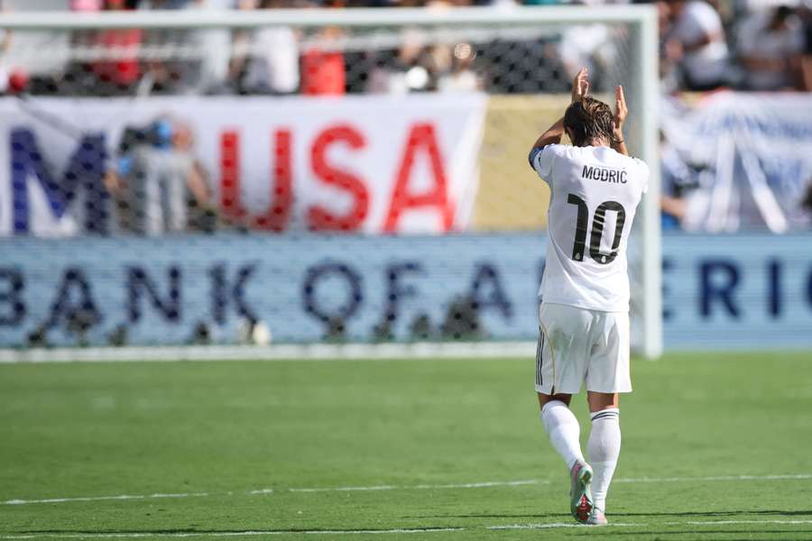 Luka Modric disputou o seu último jogo com a camisola do Real Madrid contra o PSG no Mundial de Clubes