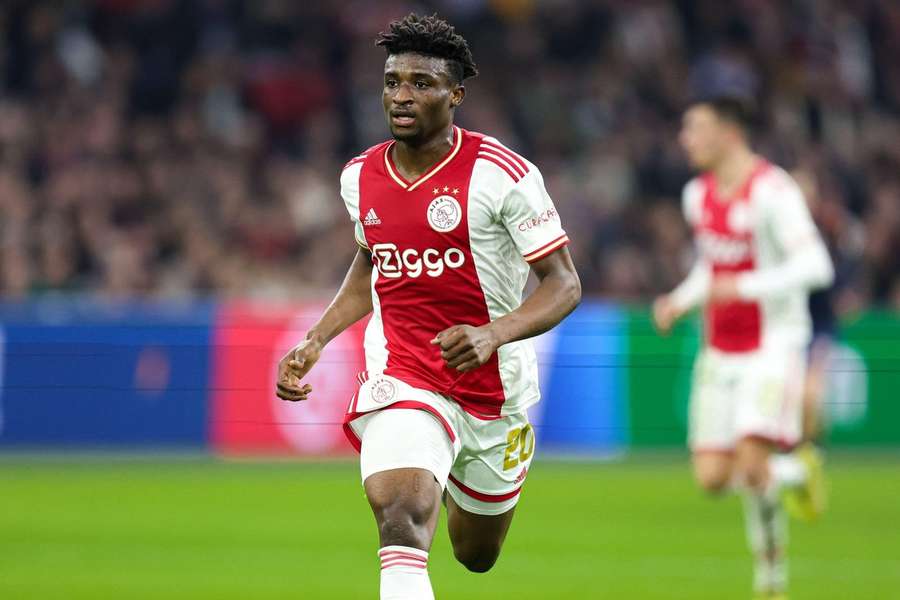 Mohamed Kudus in de wedstrijd tegen Vitesse van vorige week woensdag (2-2)