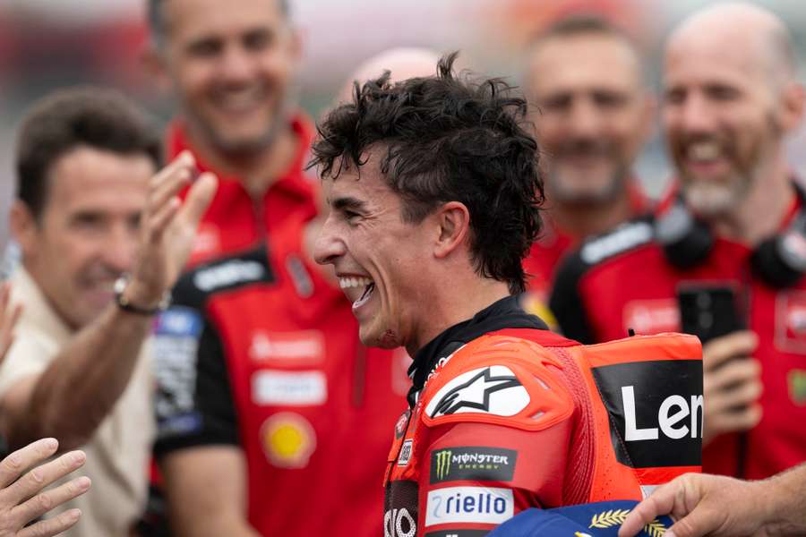 Marc Marquez à Assen.