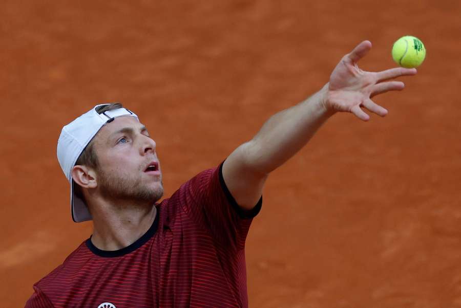 Tallon Griekspoor has made it to the second round in Rome