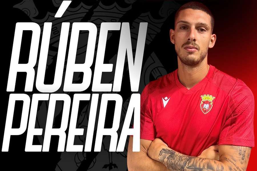 Rúben Pereira apresentado pelo Penafiel