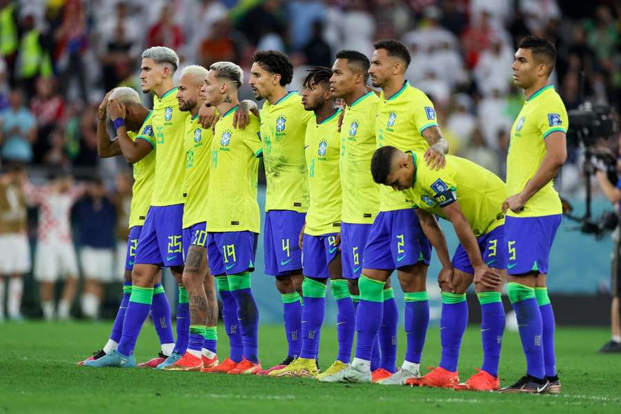 Brazil were knocked out of the World Cup on penalties by Croatia