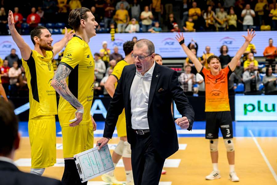 Trener Stelmach zostanie w Skrze Bełchatów, umowa przedłużona przed świętami