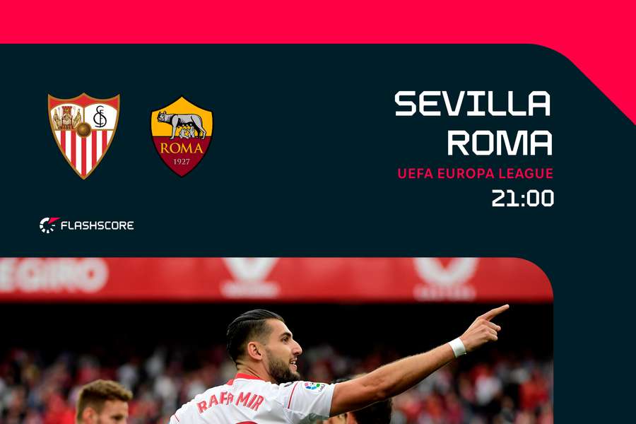 El Sevilla busca su séptimo título europeo ante la Roma 