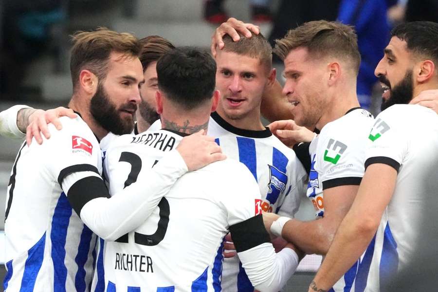 Hertha zaznamenala dobrý výsledok po dlhej dobe.