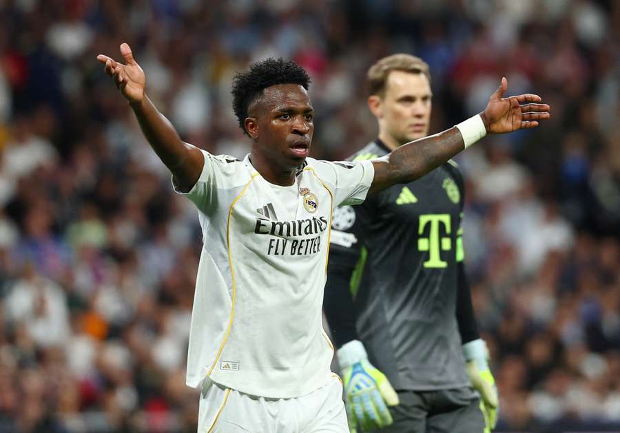 Vini Junior und seine Kollegen geben nicht auf Vini Junior und seine Kollegen geben nicht auf