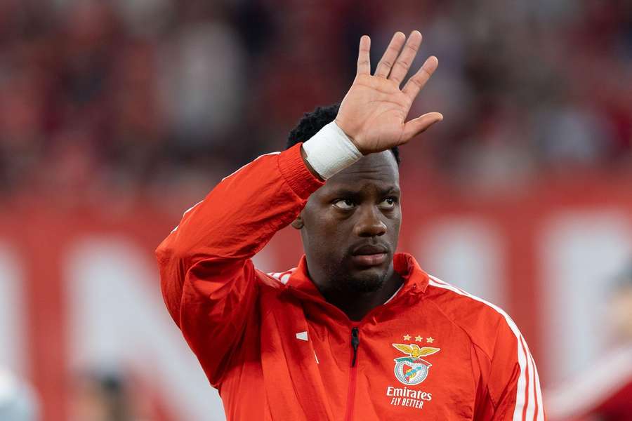 Jhon Durán, avançado colombiano do Benfica Jhon Durán, avançado colombiano do Benfica