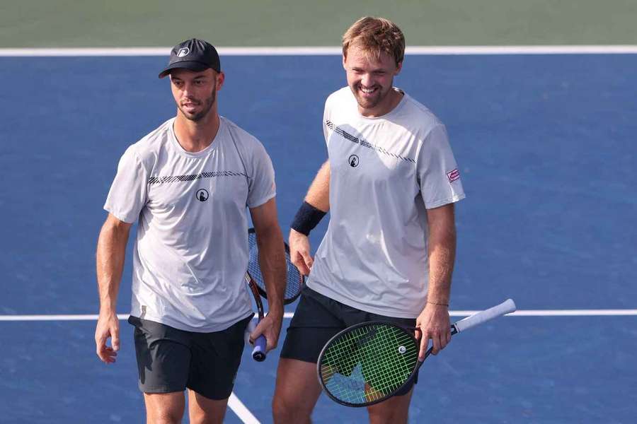 Tim Pütz (l.) und Kevin Krawietz (r.) wollen den ersten gemeinsamen Grand Slam gewinnen.