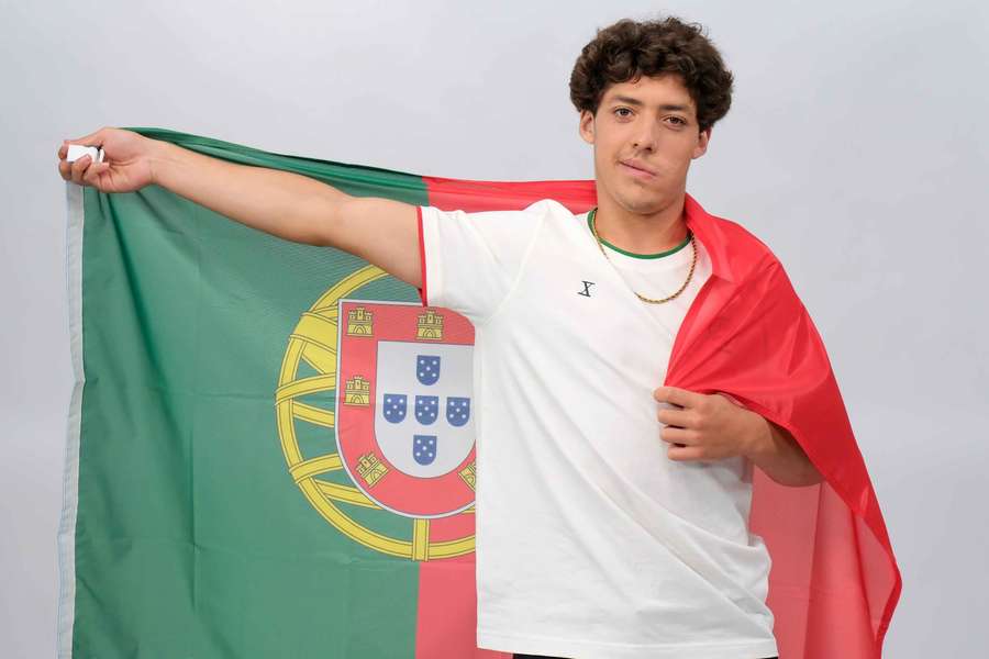 Thomas Augusto em representação de Portugal