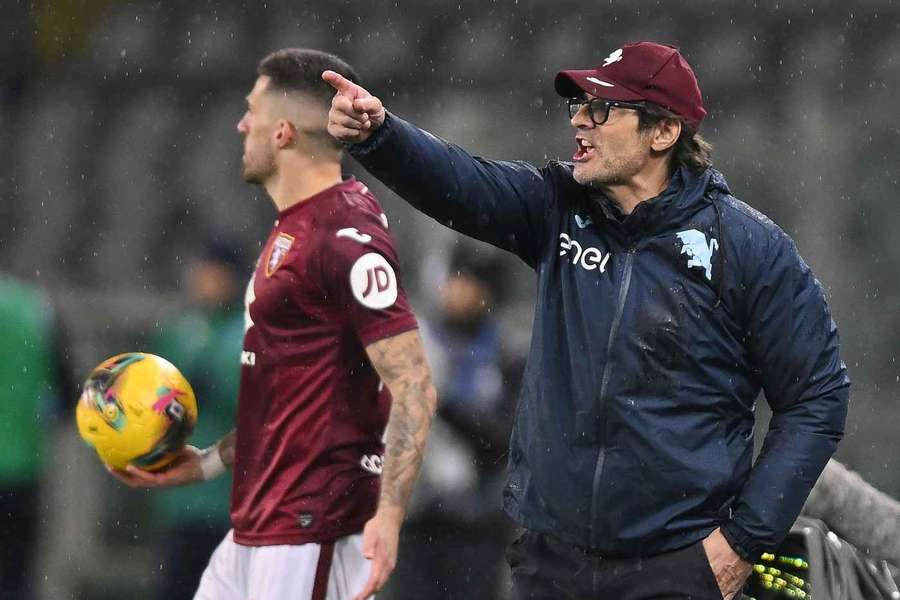 Paolo Vanoli durante Torino-Empoli