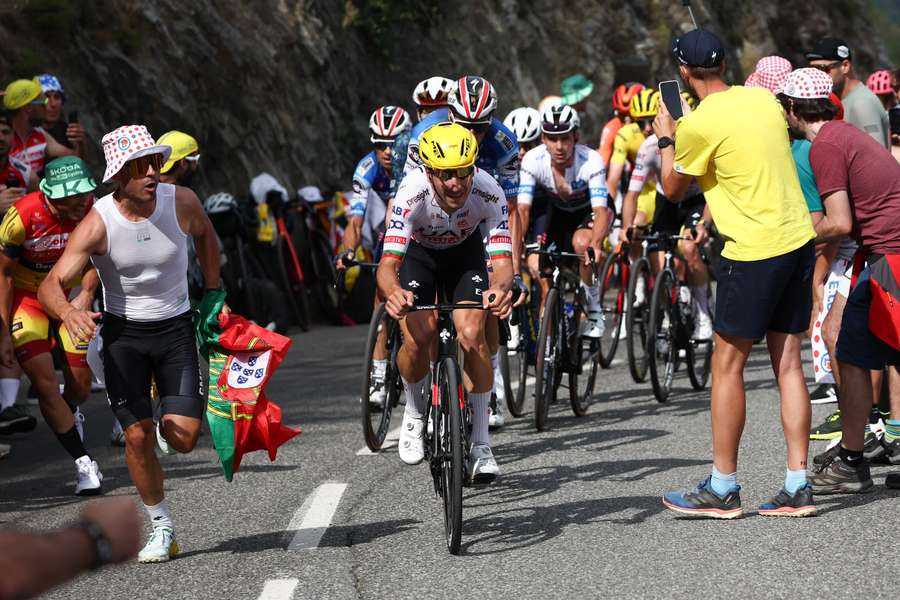 João Almeida foi sexto classificado na jornada, a 01.28 minutos do vencedor