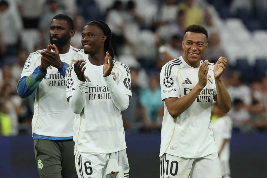 Rüdiger, Camavinga y Mbappé