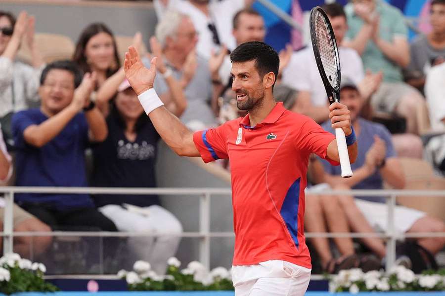 Novak Djokovic nas meias-finais do torneio olímpico