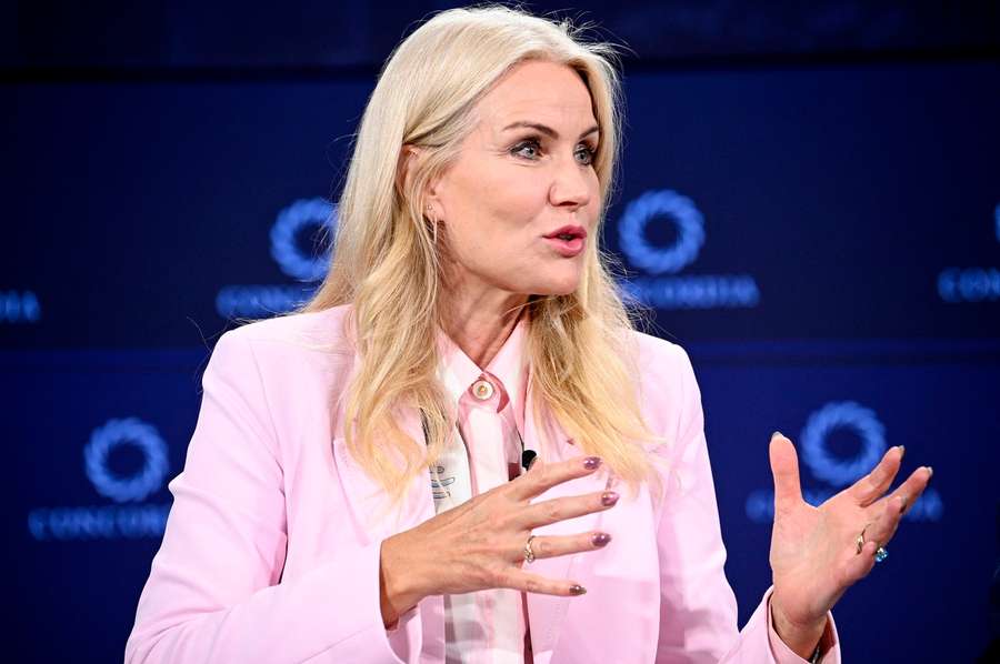 Helle Thorning-Schmidt has come under heavy fire for her views on Brondby's away shirt