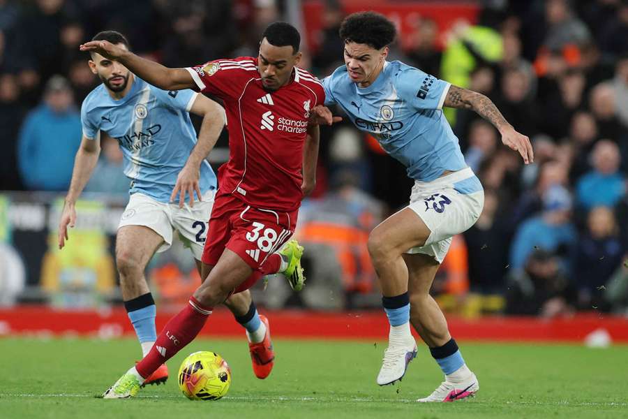 Gravenberch finds Liverpool positives in Man City defeat