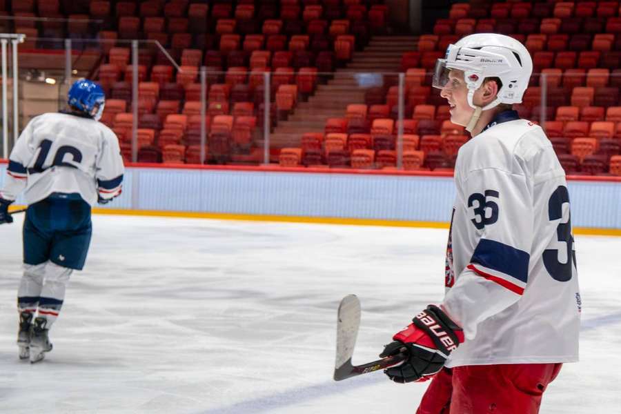 Jan Boukal v dresu univerzitní reprezentace.