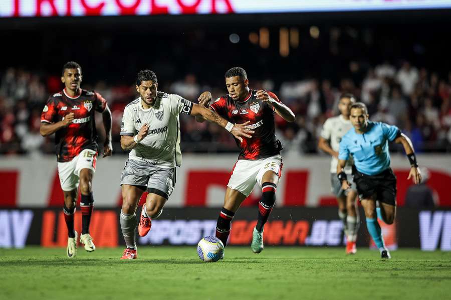 O segundo tempo foi mais cadenciado