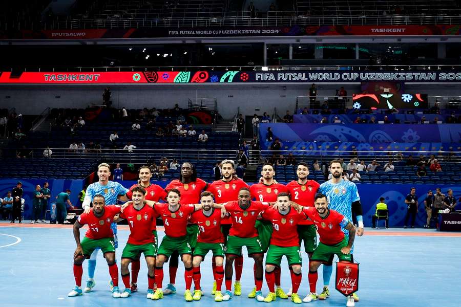 A equipa de Portugal para a partida com o Panamá