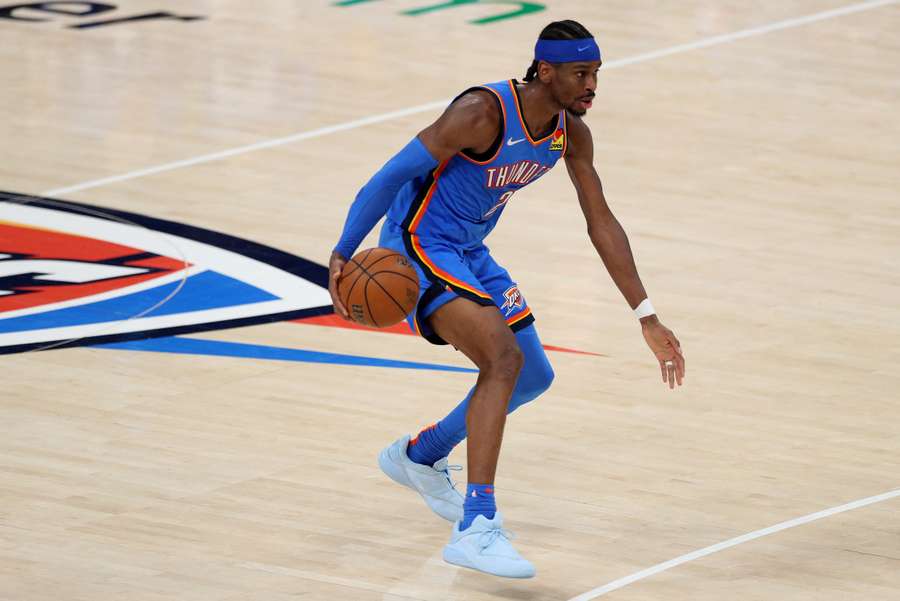 Shai Gilgeous-Alexander avec le Thunder.