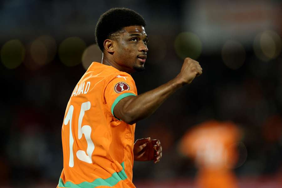 Amad Diallo brilhou na partida Amad Diallo brilhou na partida