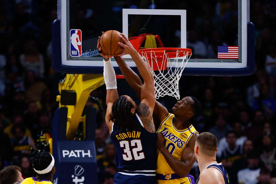 Aaron Gordon in action for the Denver Nuggets earlier this season
