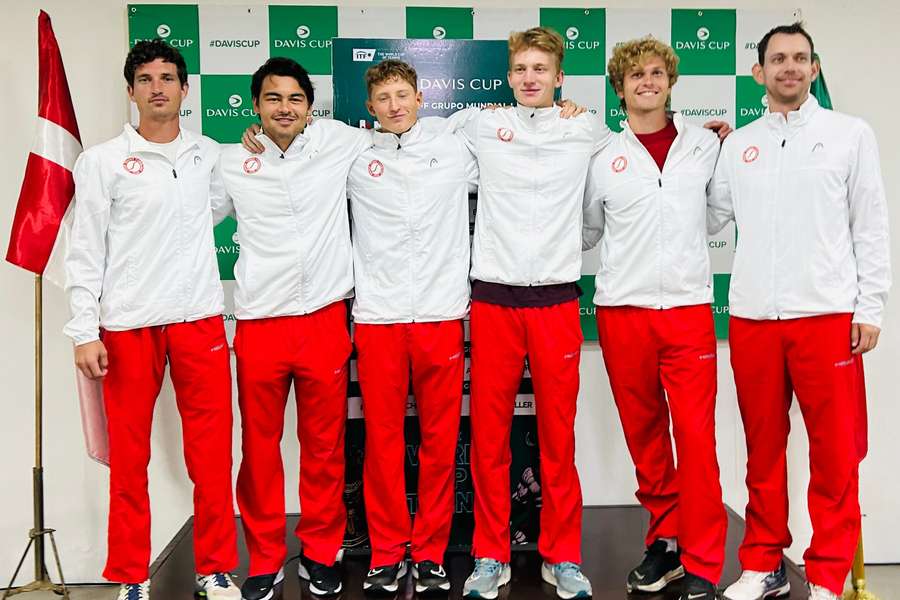 Dansk Davis Cup hold uden Holger Rune klar til hård opgave i Mexicos højder