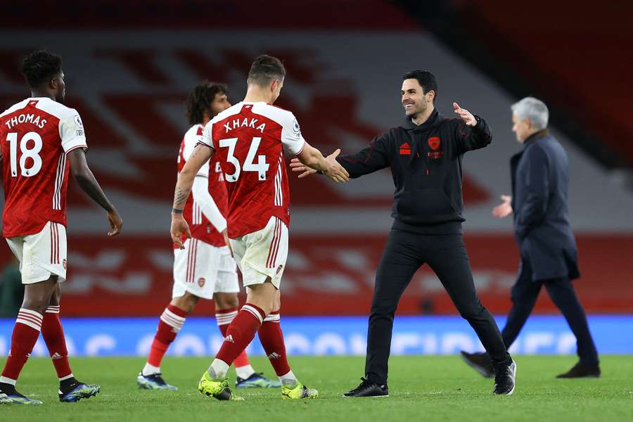 Arteta hält Xhaka für "einen der besten" Spieler der Liga Arteta hält Xhaka für "einen der besten" Spieler der Liga