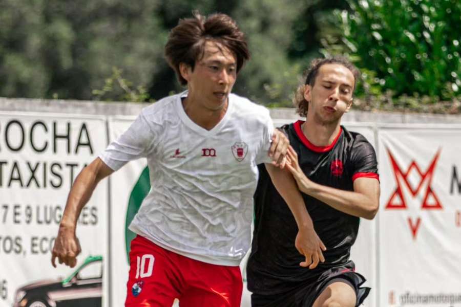 Kanya Fujimoto marcou o primeiro golo da pré-temporada gilista