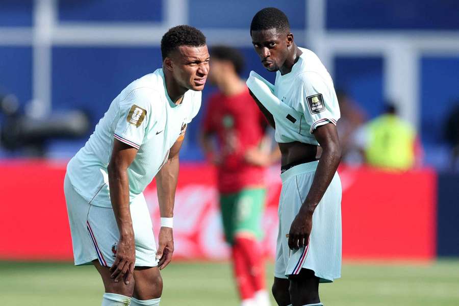 Mbappé e Dembélé tiveram as maiores notas da partida Mbappé e Dembélé tiveram as maiores notas da partida