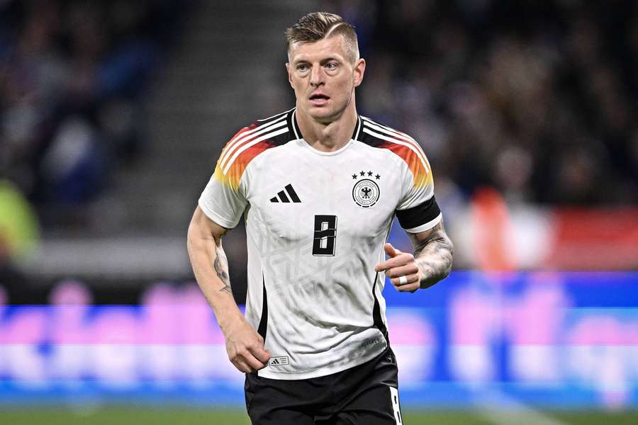 Toni Kroos in het shirt van Die Mannschaft