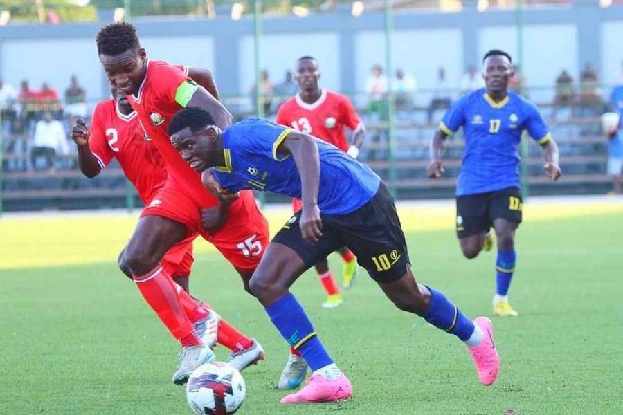 Kenya Rising Stars taking on Tanzania