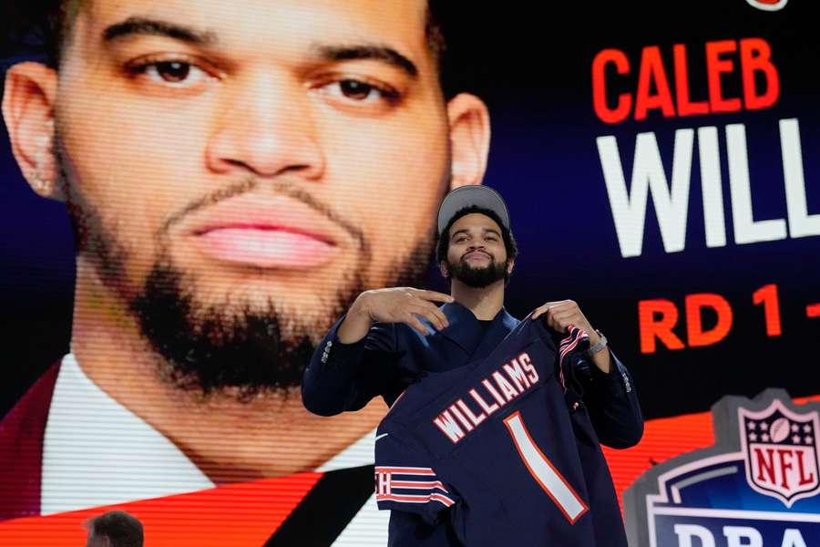 Caleb Williams is officieel een Chicago Bear