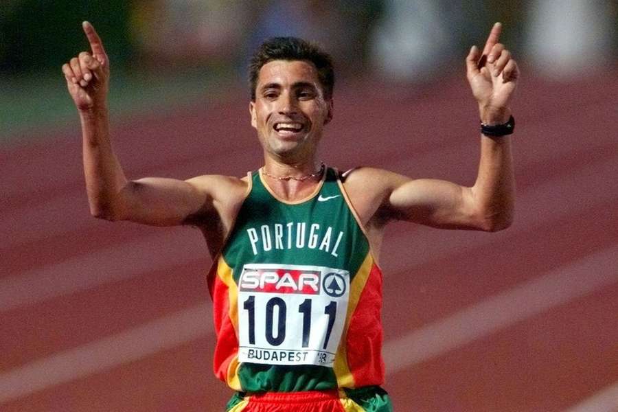 António Pinto venceu três vezes a Maratona de Londres, em 1992, 1997 e 2000