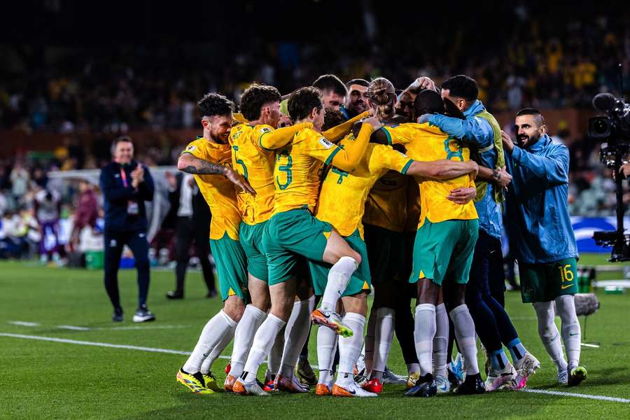 Australië viert feest na een cruciale overwinning op China