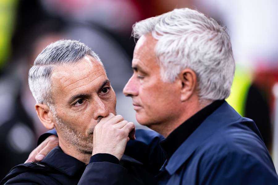 Carlos Vicens com José Mourinho Carlos Vicens com José Mourinho