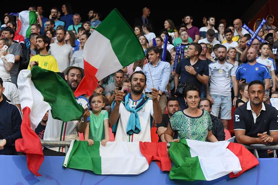Tifosi italiani in Brasile